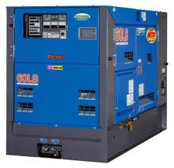 画像1: 超低騒音型ディーゼルエンジン発電機（ビッグタンク）　