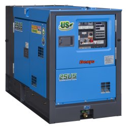 画像1: 極超低騒音型ディーゼルエンジン発電機