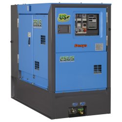 画像1: 極超低騒音型ディーゼルエンジン発電機（ビッグタンク）　